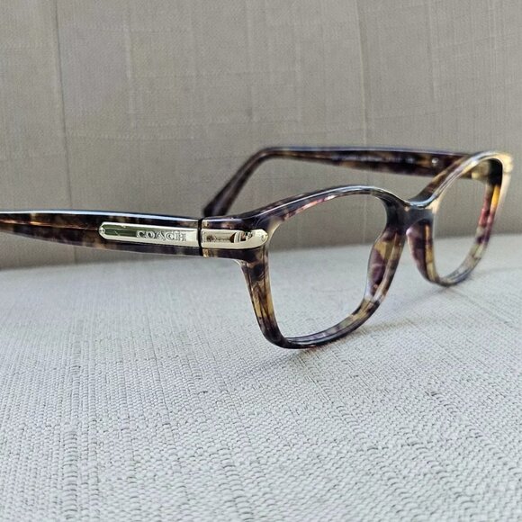 Coach Women Eyeglasses Confetti Light Brown Glasses/Sunglasses 51[]17 135 - Picture 1 of 11